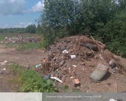 Еще одна свалка ликвидирована в Монастырщинском районе Смоленской области