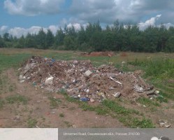 Еще одна свалка ликвидирована в Монастырщинском районе Смоленской области