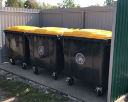 Завершена расстановка новых контейнеров в пгт. Кардымово