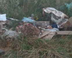 Проводится ликвидация еще одной свалки в Монастырщинском районе