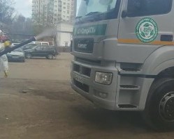 Региональный оператор взял на особый контроль дезинфекцию мусоровозов