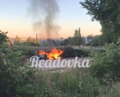 Полыхающая мусорка устроила переполох в смоленском Заднепровье!