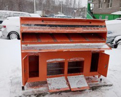 АО «Спецавтохозяйство» приобретает и устанавливает специальные контейнеры – экобоксы.